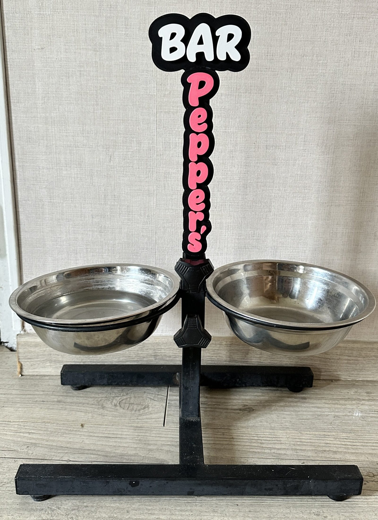 stand d'alimentation bar pepper's