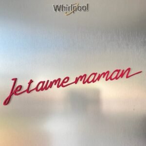 Home ✨ cadeau fête des mères : magnet "je t'aime maman" – 27 cm
